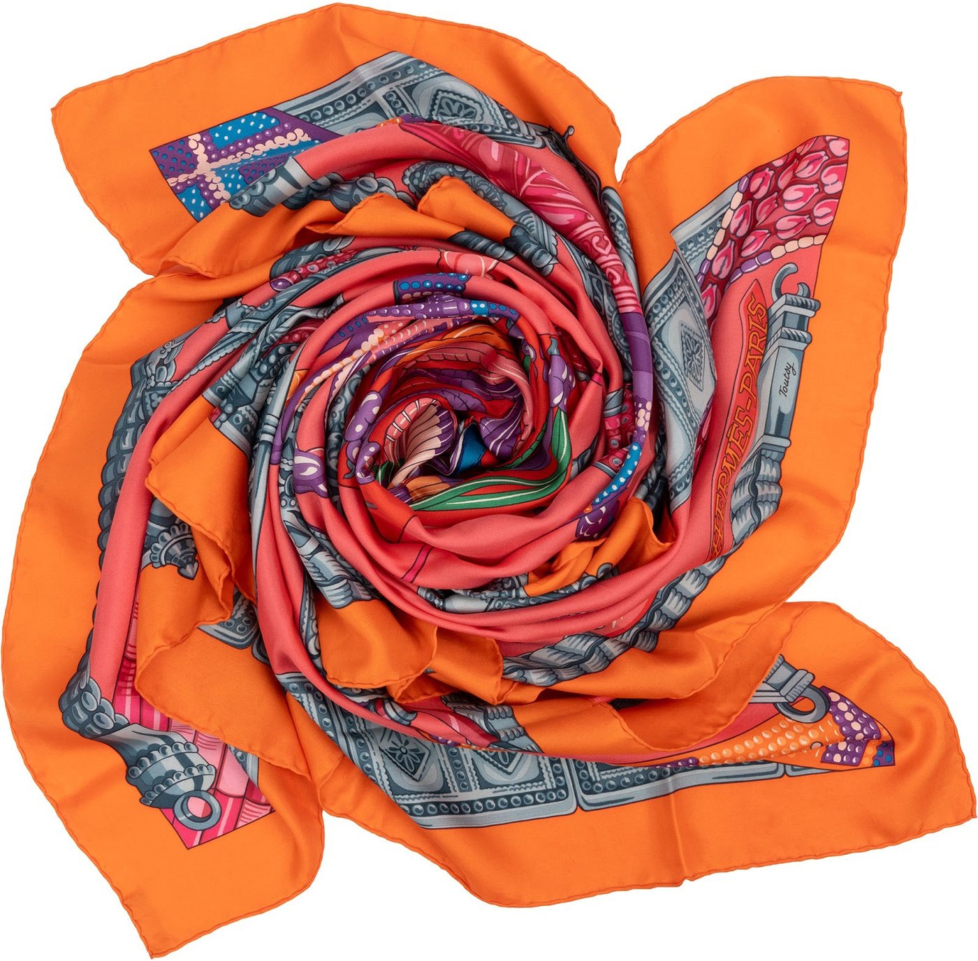 Hermès Passementerie Maxi Silk Cashmere 140 Scarf Tuch