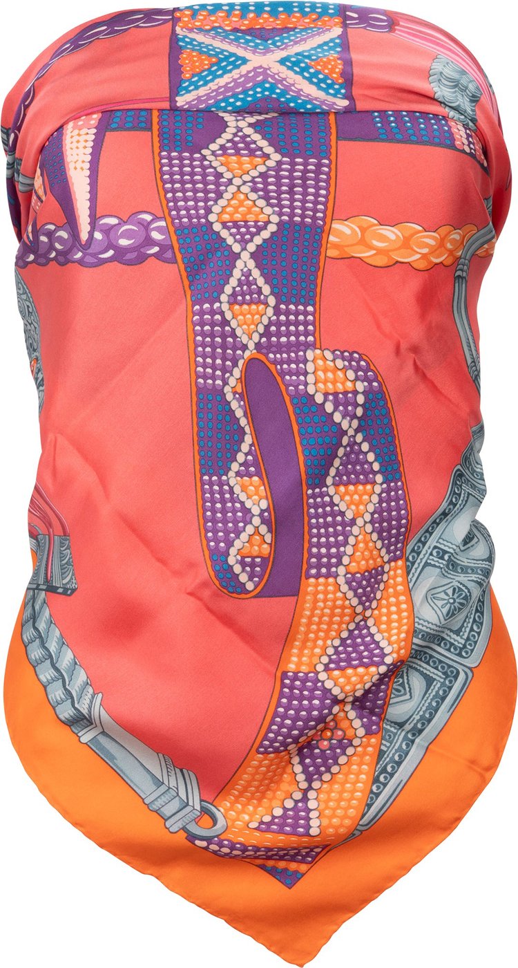 Hermès Passementerie Maxi Silk Cashmere 140 Scarf Tuch