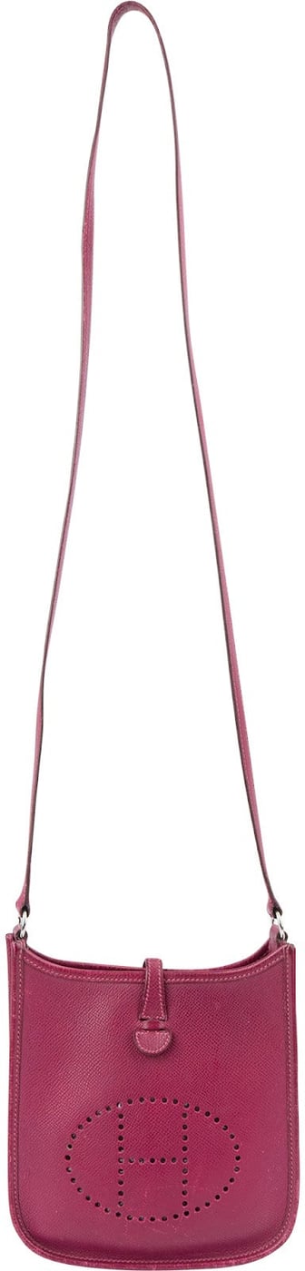 Hermès Pink Epsom Leather Evelyne 16 Crossbody Bag
