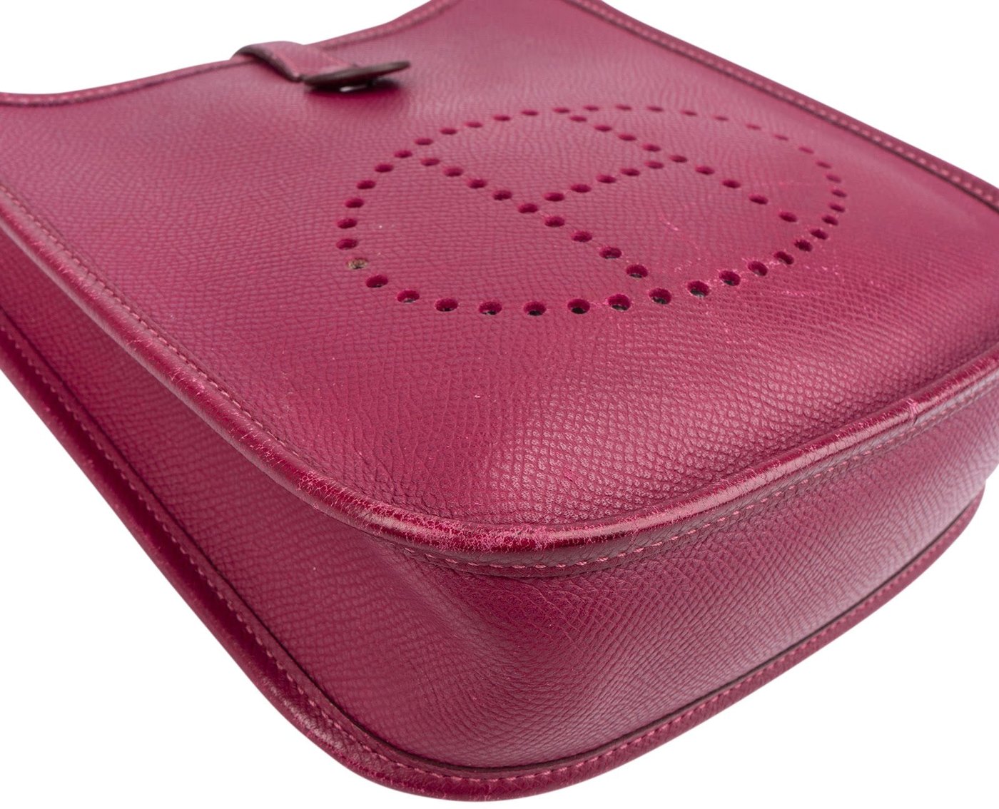 Hermès Pink Epsom Leather Evelyne 16 Crossbody Bag