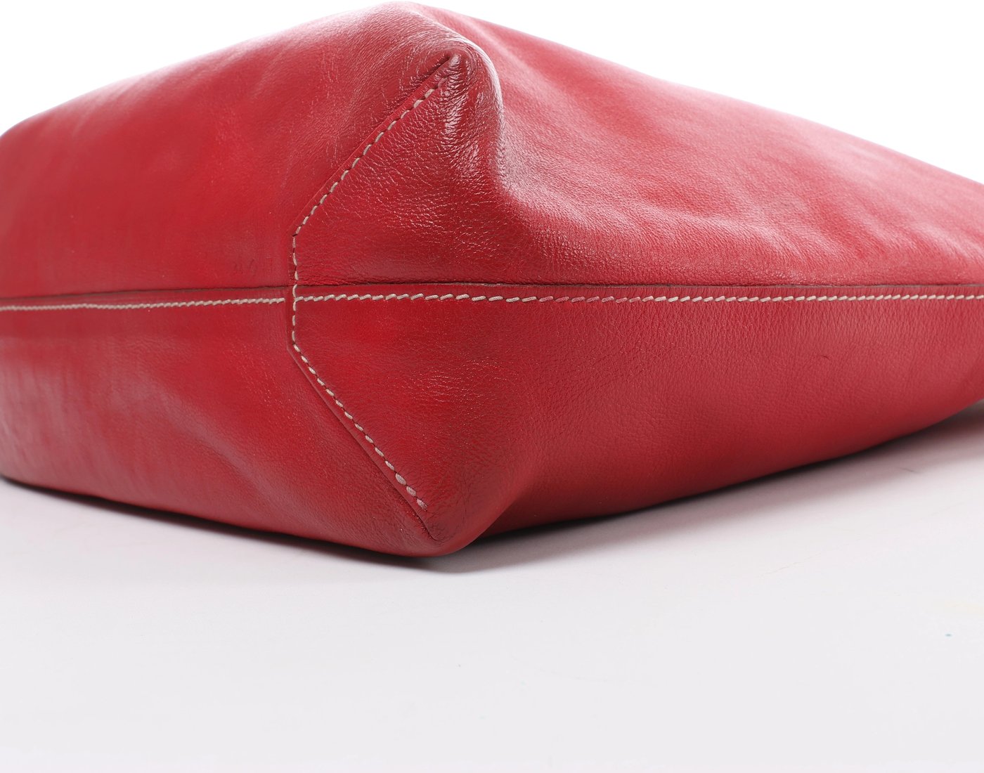 Hermès Double Sense 28 Veau Sikkim Shoulder Bag in Red Rosewood x Rouge Ash □O: 2011