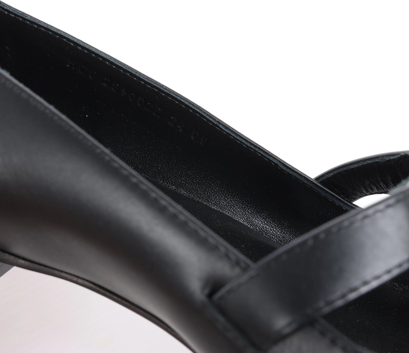 Hermès Kelly 25SS Leather Ballet Flat in Black 251002Z, Size EU 36