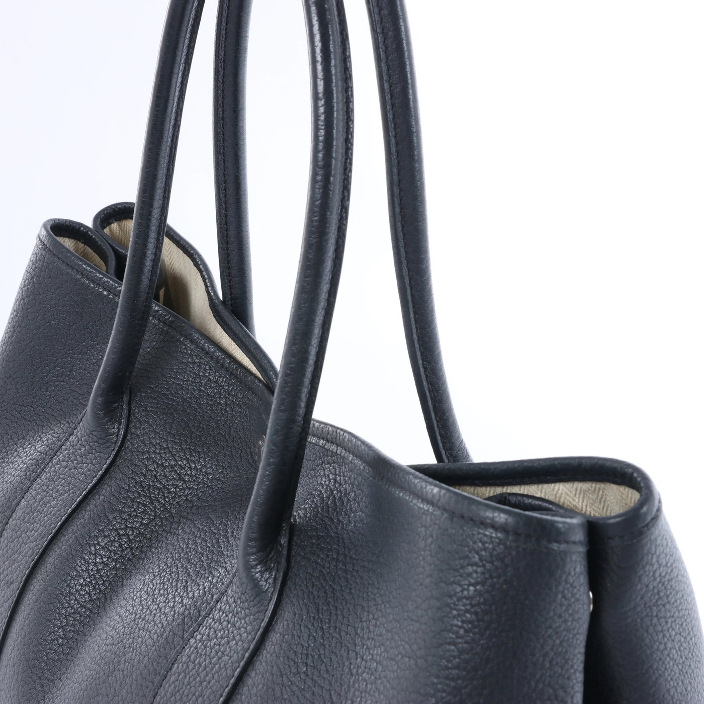 Hermès Garden Party 36 PM Negonda Leather Shoulder Bag in Black □M: 2009