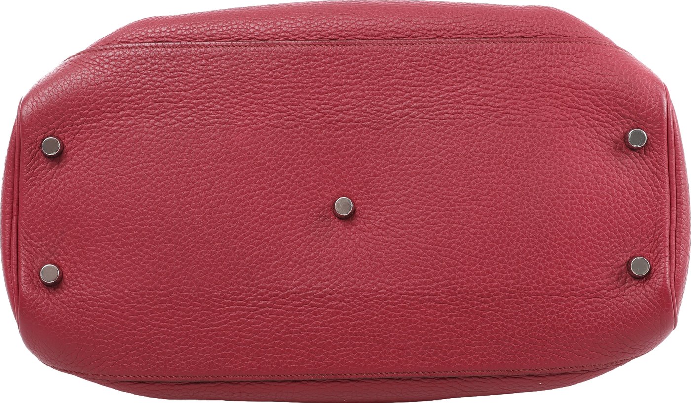 Hermès Atlas 35 Taurillon Clemence Handbag in Bois de Rose □N:2010