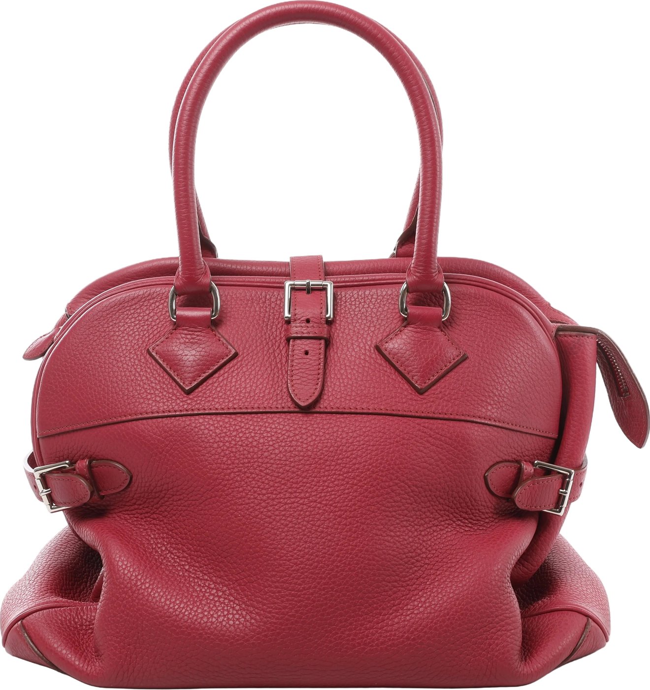 Hermès Atlas 35 Taurillon Clemence Handbag in Bois de Rose □N:2010
