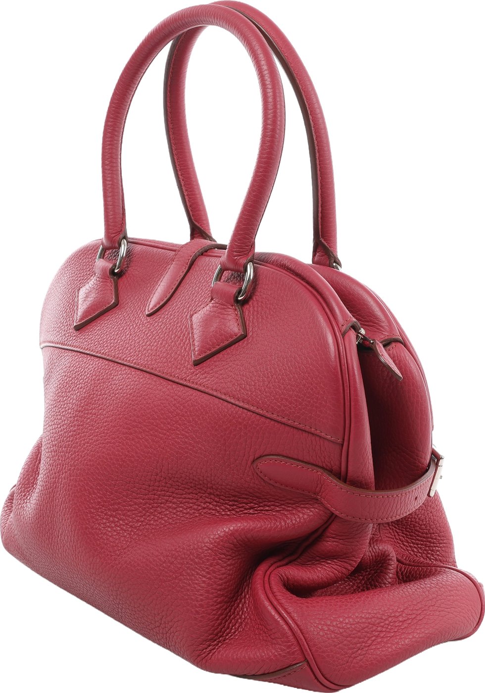 Hermès Atlas 35 Taurillon Clemence Handbag in Bois de Rose □N:2010