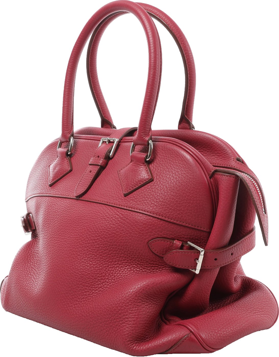 Hermès Atlas 35 Taurillon Clemence Handbag in Bois de Rose □N:2010