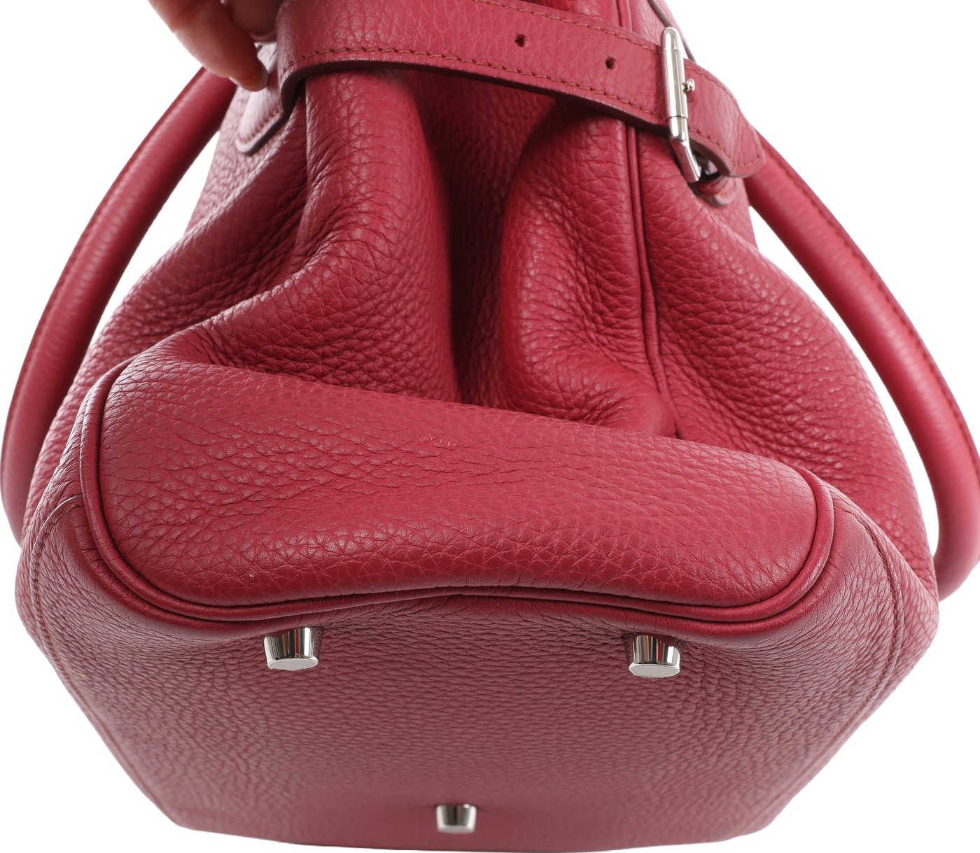 Hermès Atlas 35 Taurillon Clemence Handbag in Bois de Rose □N:2010