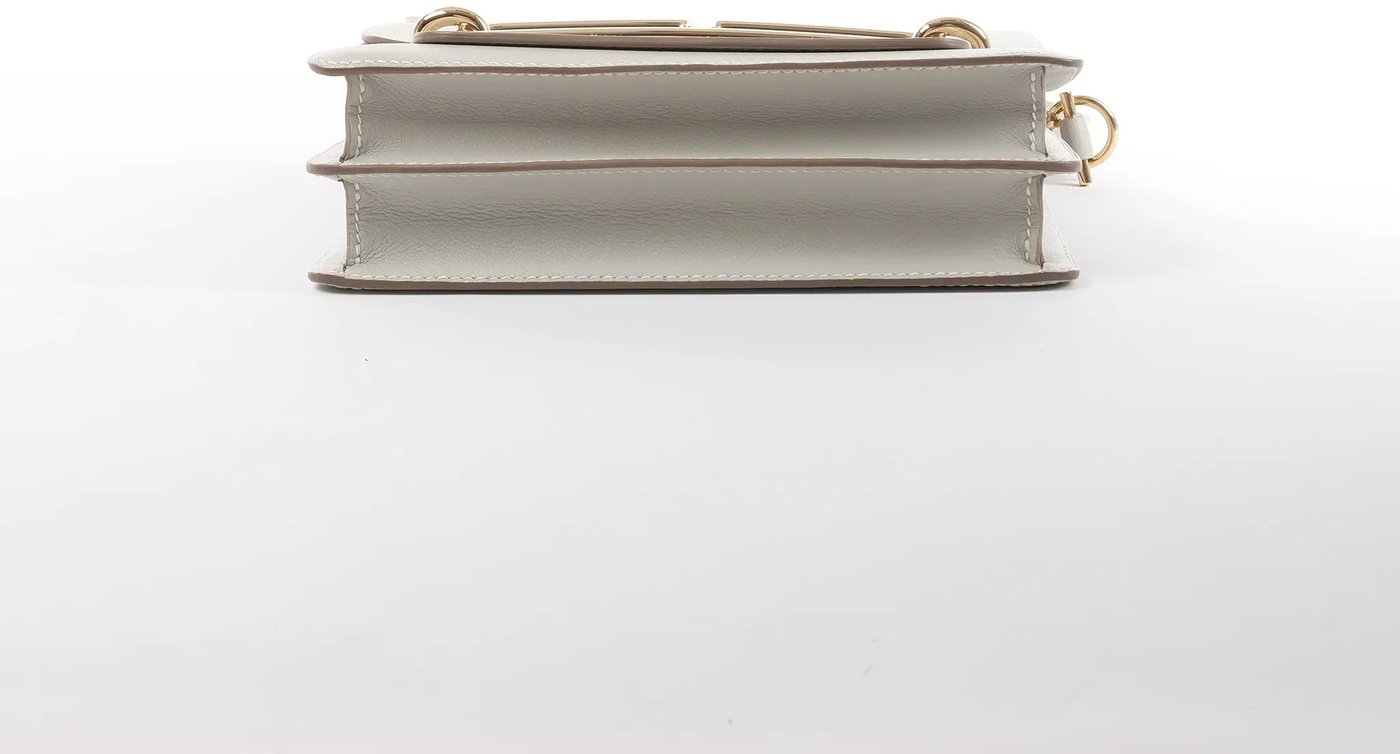 Hermes Sac Roulis 23 Evercolor Crossbody Bag in Pearl Gray C: 2018