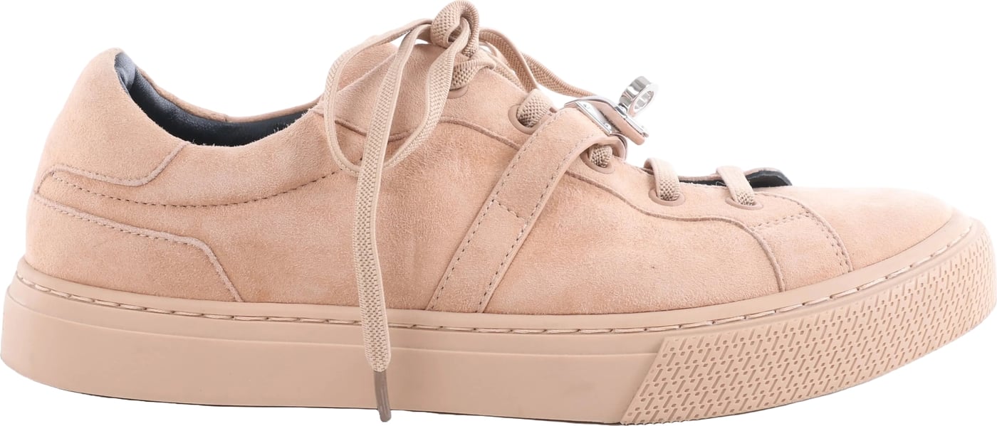 Hermès Day Suede Sneakers in Beige RG222181Z, Size EU 37