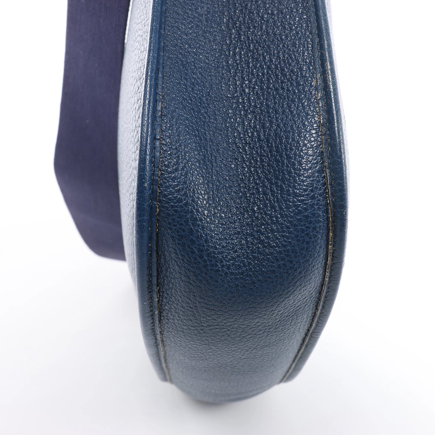 Hermès Evelyn I 33 GM Shoulder Bag in Fjord Blue □C: 1999