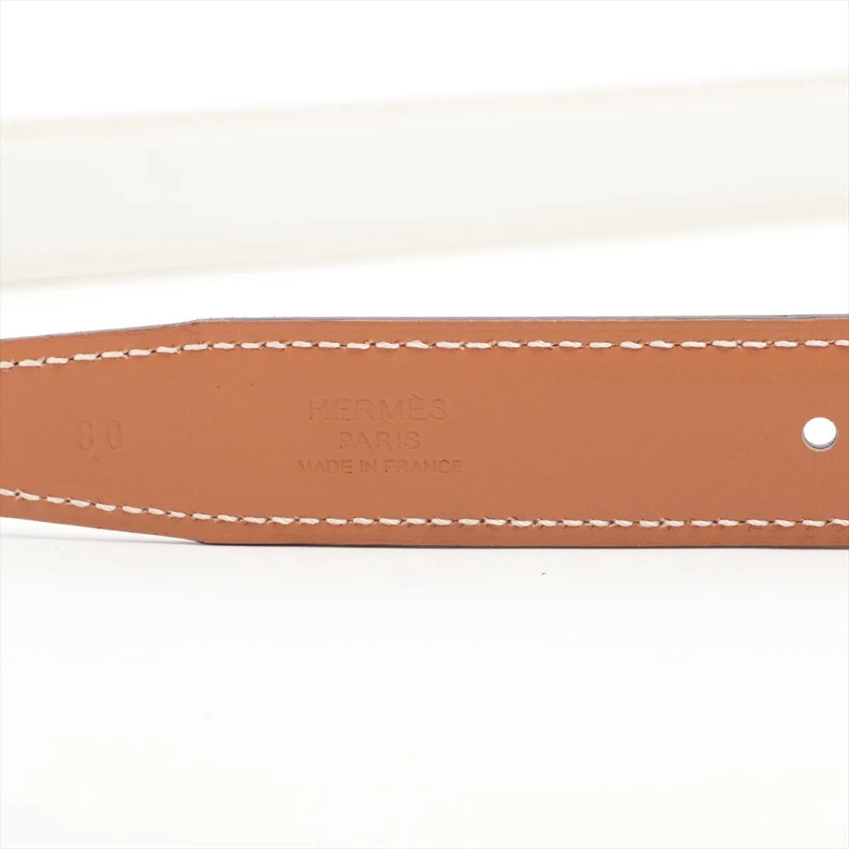 Hermes Reversible Belt Strap Leather Thin