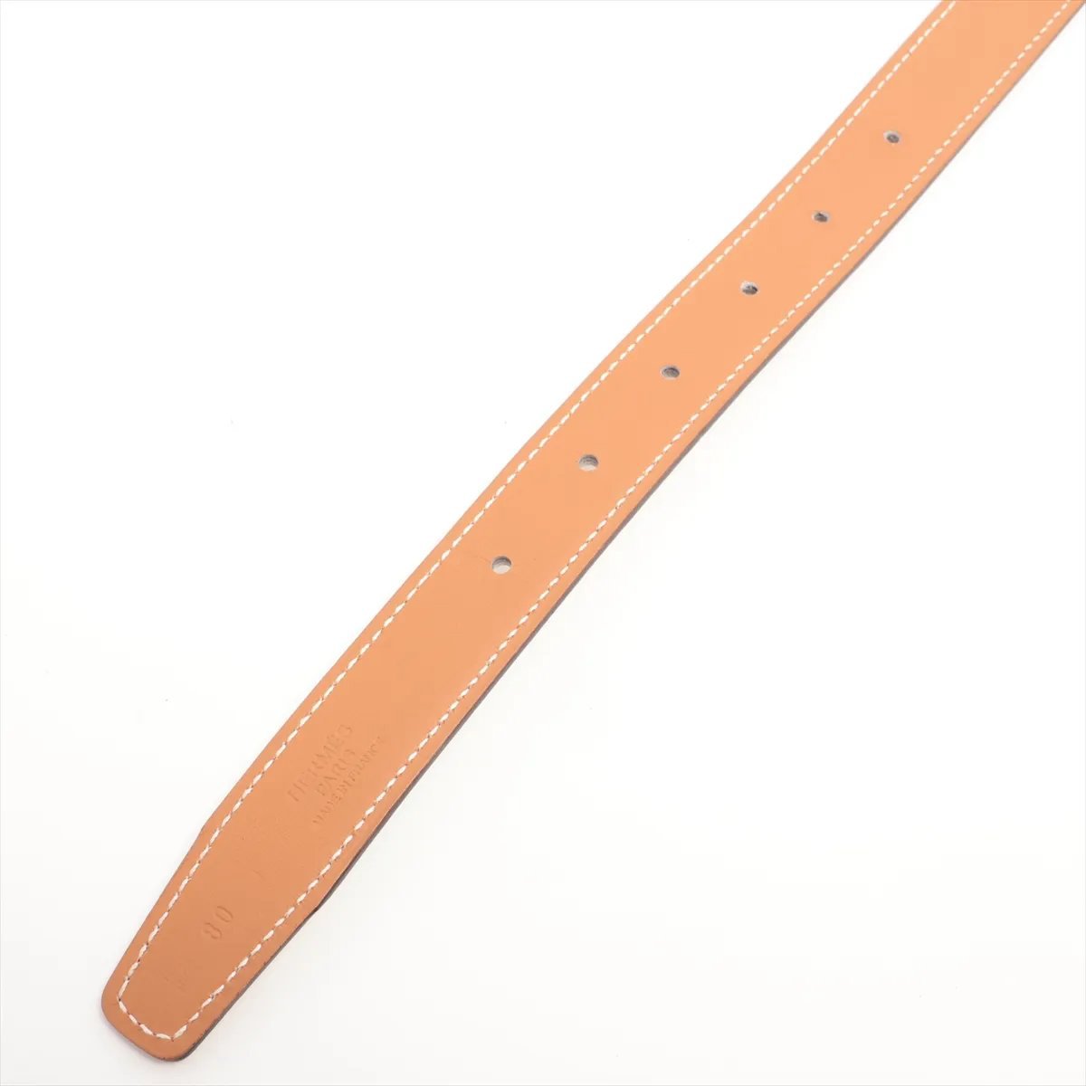Hermes Reversible Belt Strap Leather Thin
