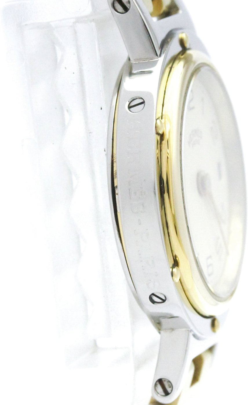 Hermes Clipper Quartz Stainless Steel and Plated Metal 24