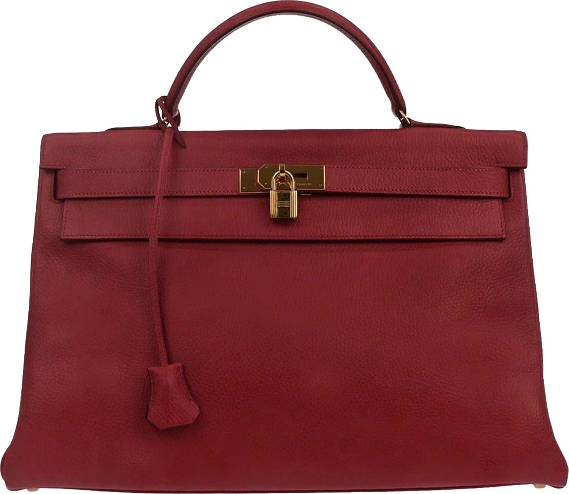 Hermes Kelly retourne Ardennes leather 40