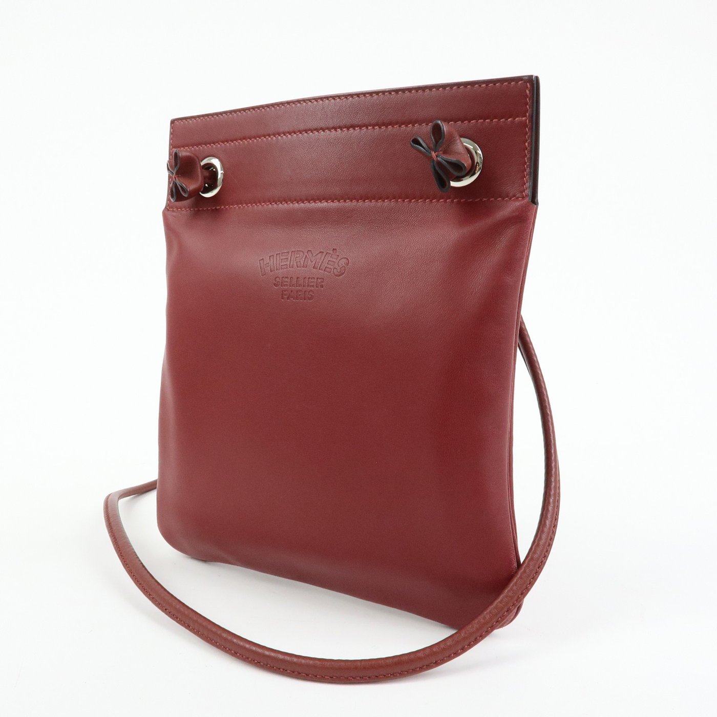 Hermes Aline Milo Lambskin and Swift Mini