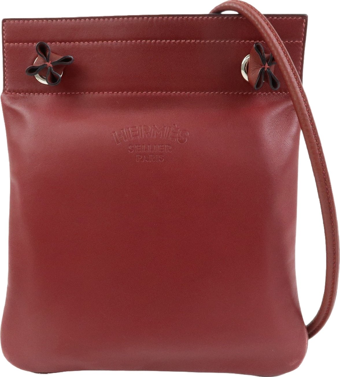 Hermes Aline Milo Lambskin and Swift Mini