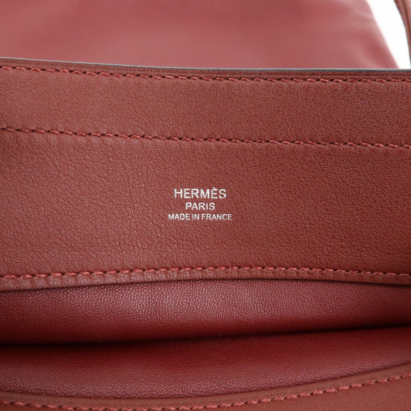 Hermes Aline Milo Lambskin and Swift Mini