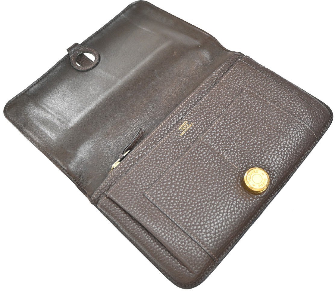 Hermes Dogon Compact Leather