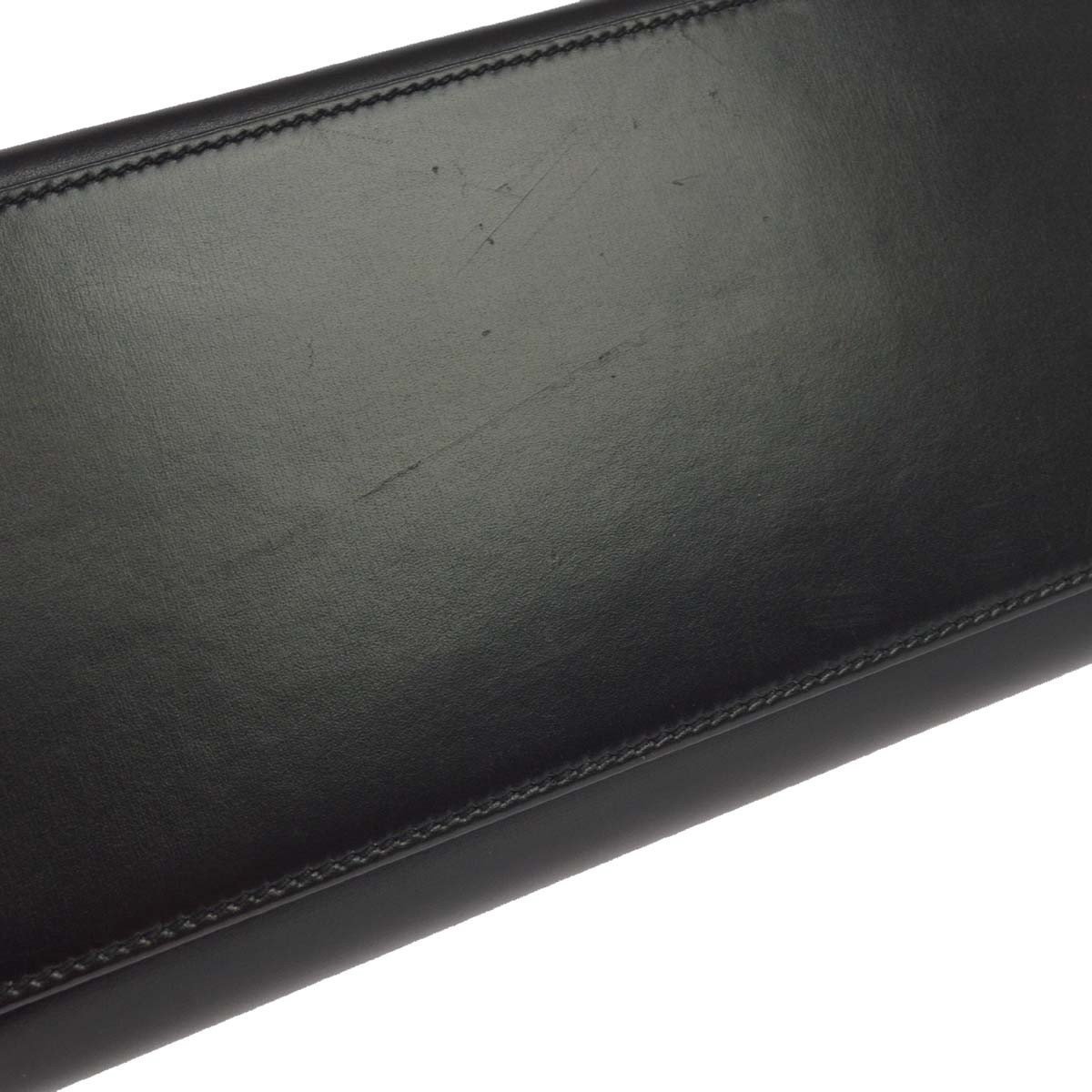 Hermes Kelly Black Box Calf with Gold Hardware 32