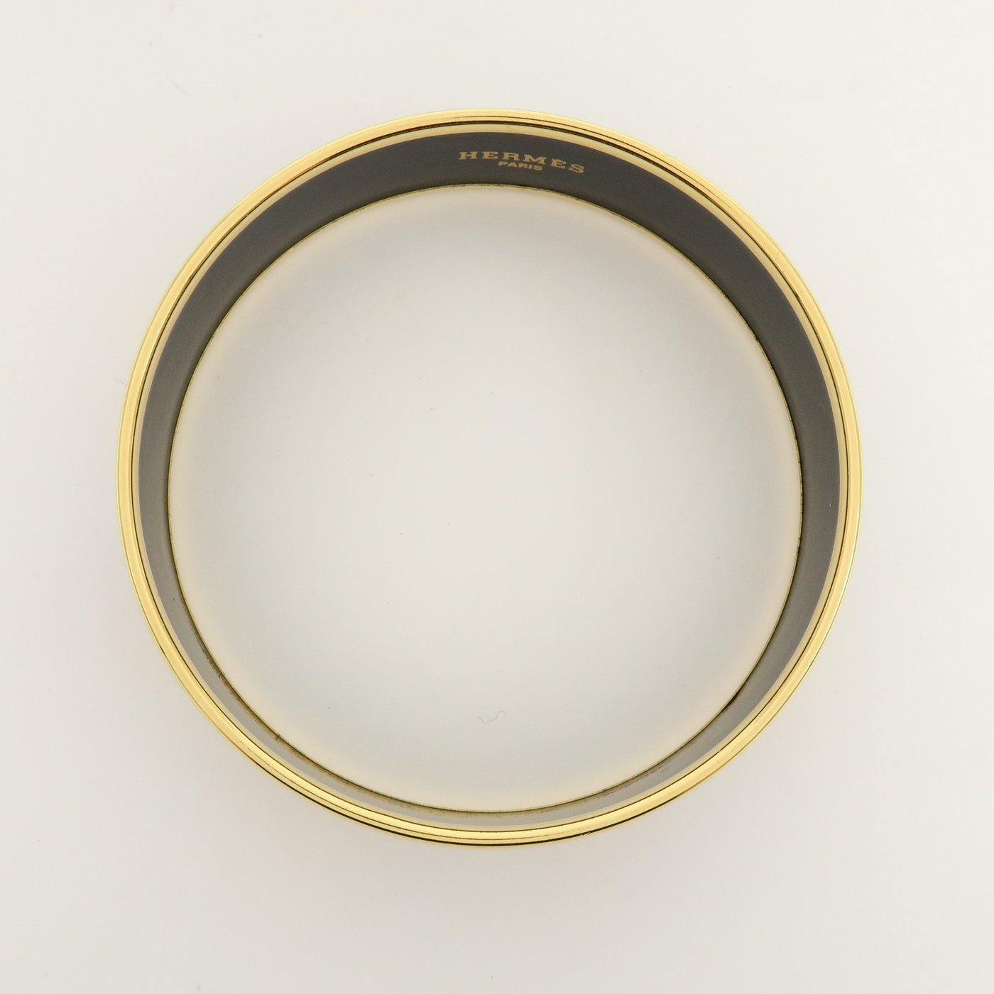 Hermes Bangle Printed Enamel Wide