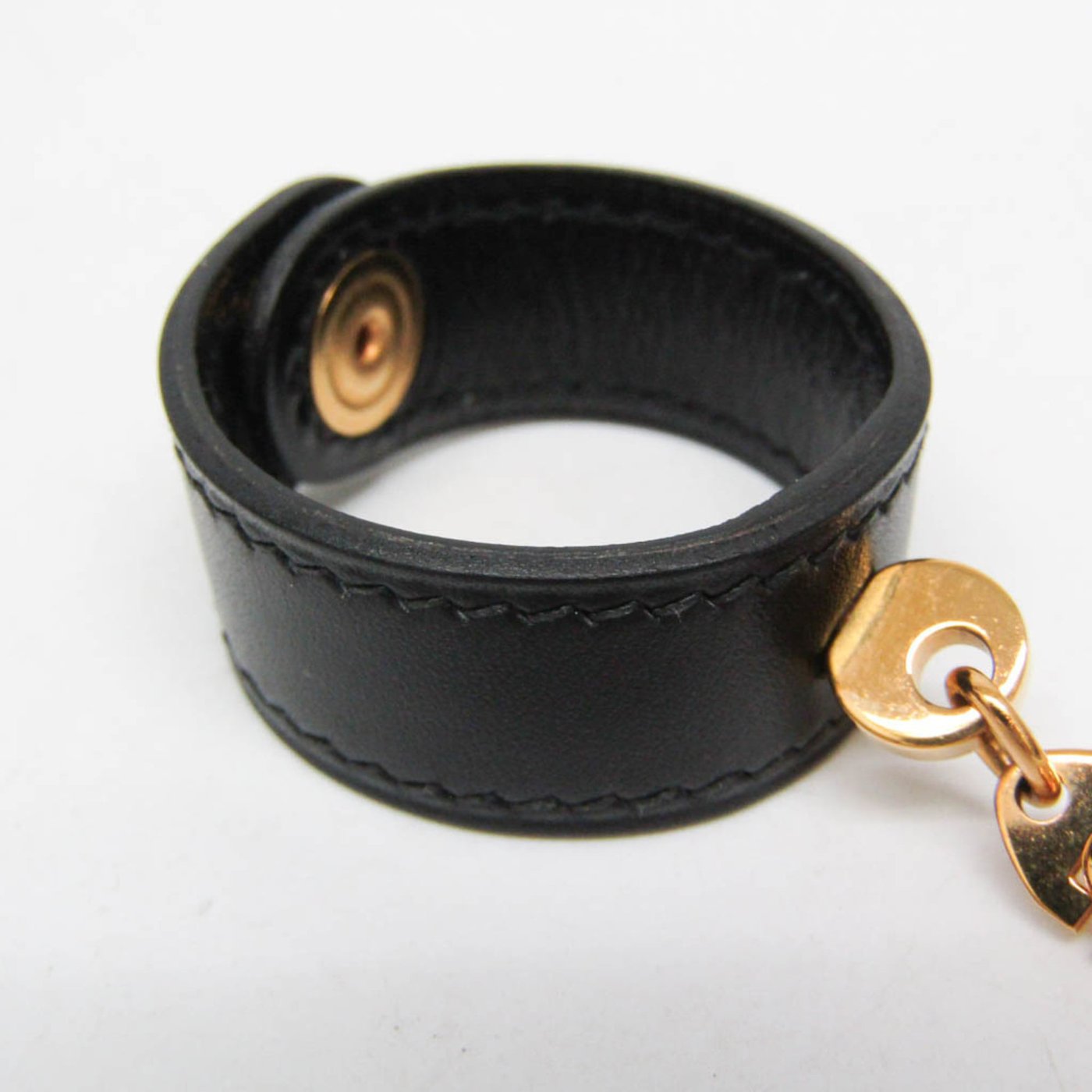 Hermes Vintage Glove Holder Leather with Metal