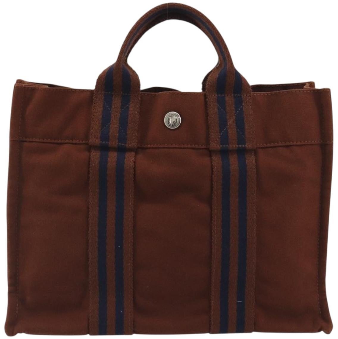 Hermes Fourre Tout Canvas PM