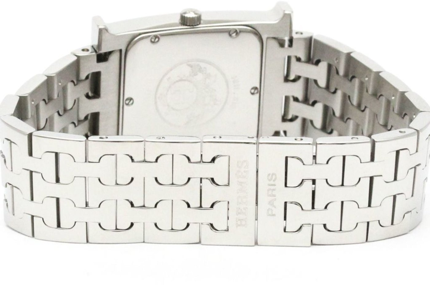 Hermes Heure H Quartz Stainless Steel 26