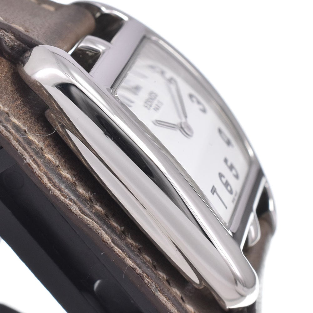 Hermes Cape Cod Double Tour Quartz Stainless Steel and Leather 27