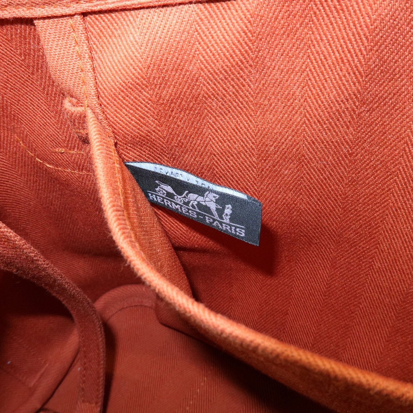 Hermes Valparaiso Toile and Leather PM