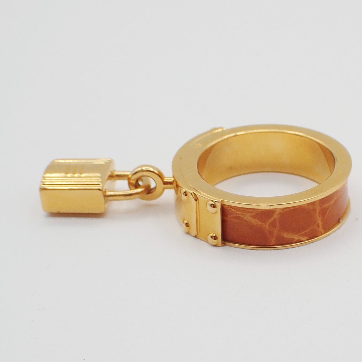 Hermes Kelly Gavroche Gold plated and Leather