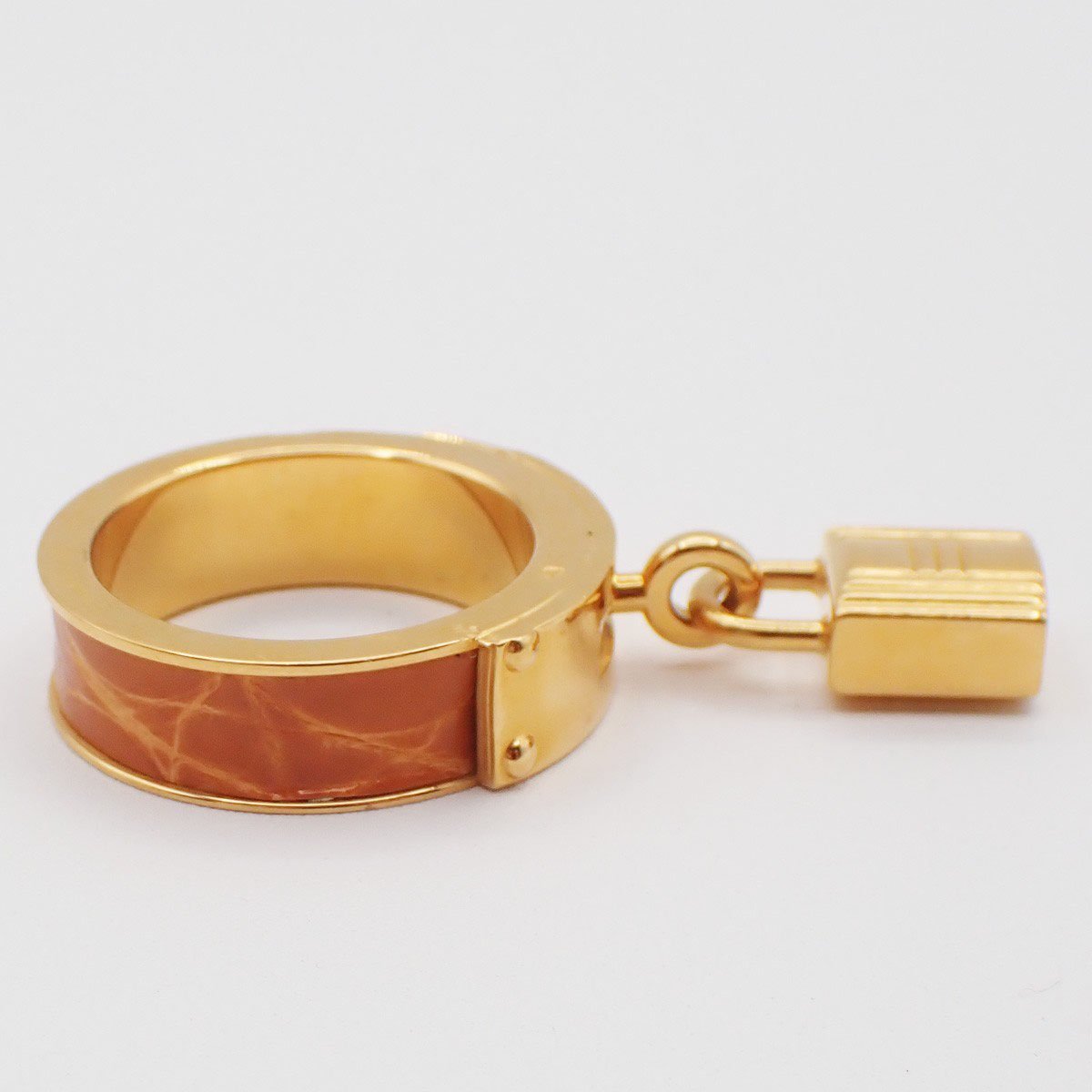 Hermes Kelly Gavroche Gold plated and Leather