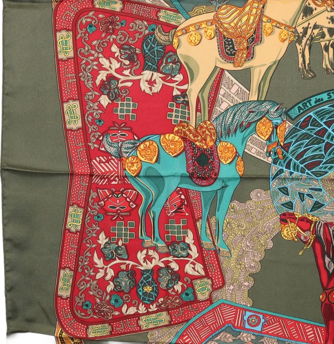 Hermes Carré 90 Silk multicolor