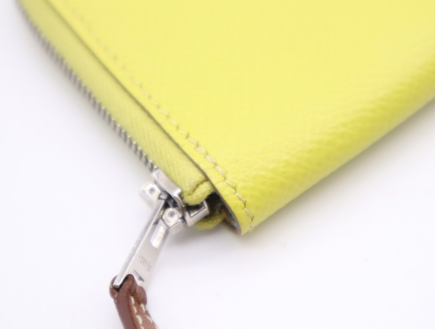 Hermes Azap Silkin Epsom Leather Silk