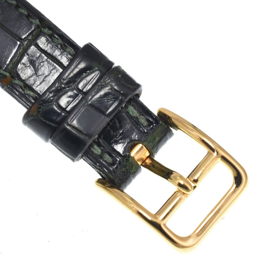 Hermes Kelly Quartz Plated Metal and Leather 20