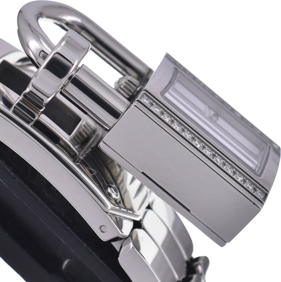 Hermes Kelly Quartz Stainless Steel with Diamond Bezel 16