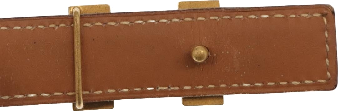 Hermes Constance Reversible Belt Leather Wide