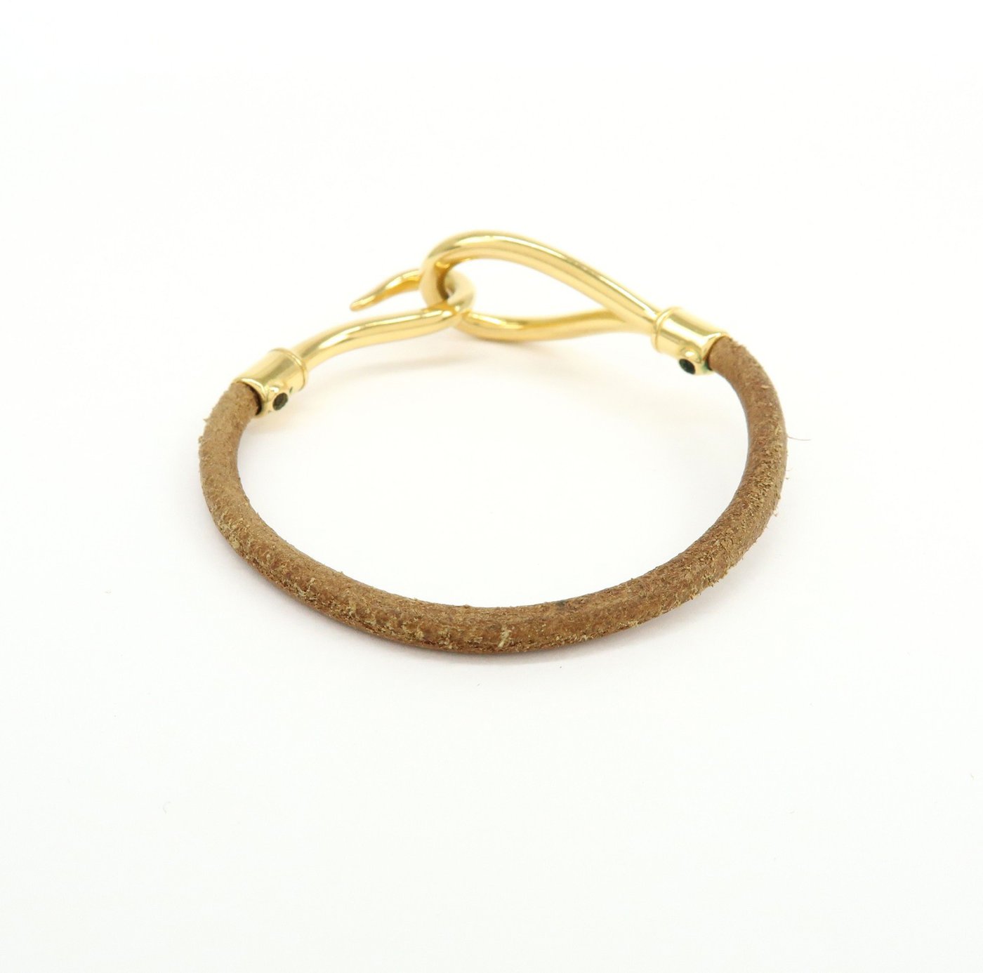 Hermes Jumbo Hook Braided Leather and Metal