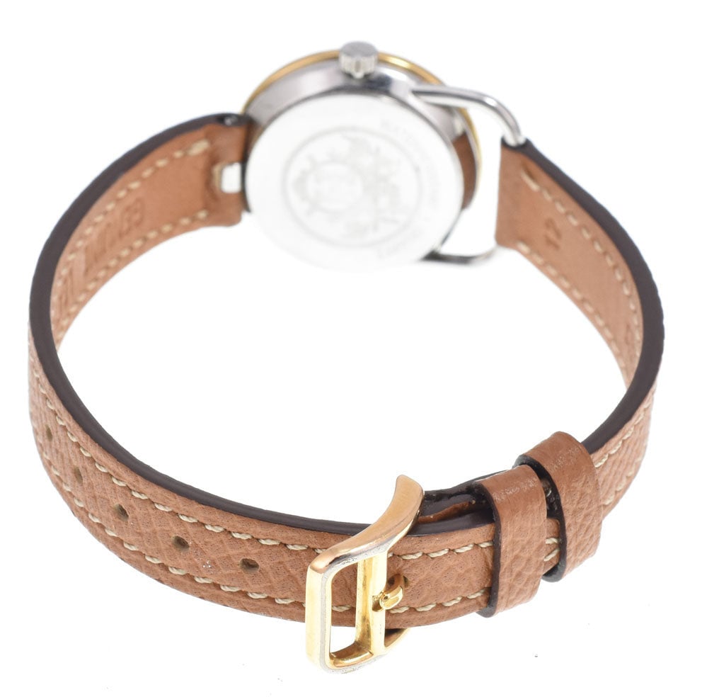 Hermes Arceau Quartz Stainless Steel and Leather 36