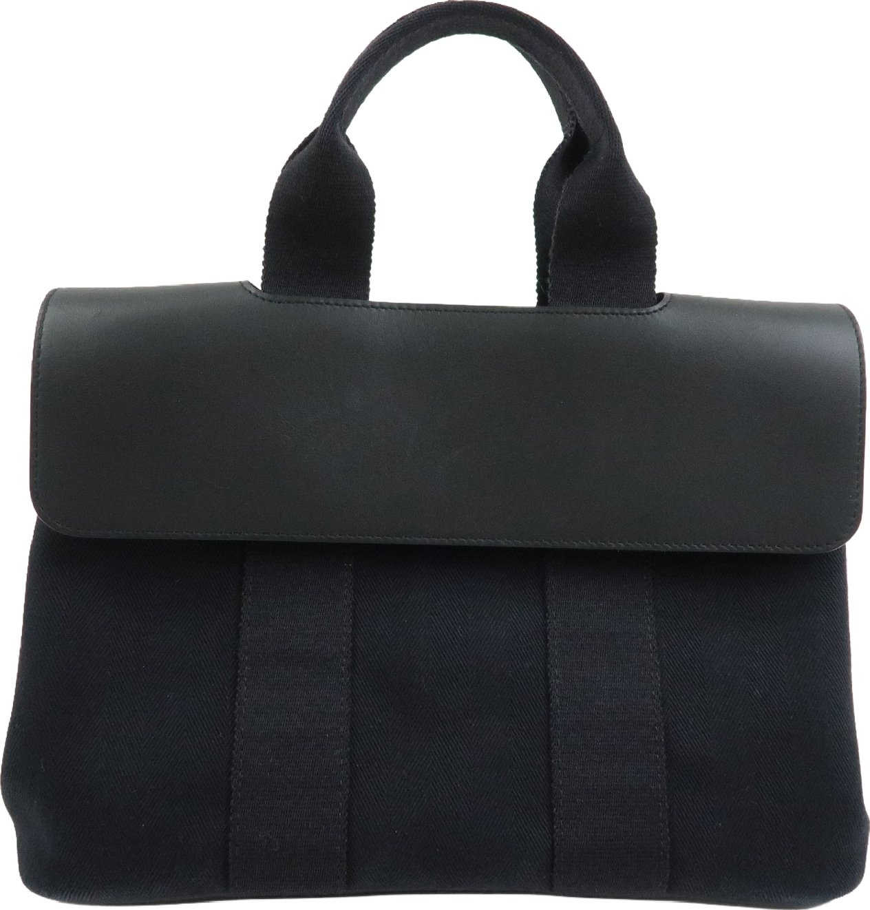 Hermes Valparaiso Toile and Leather PM
