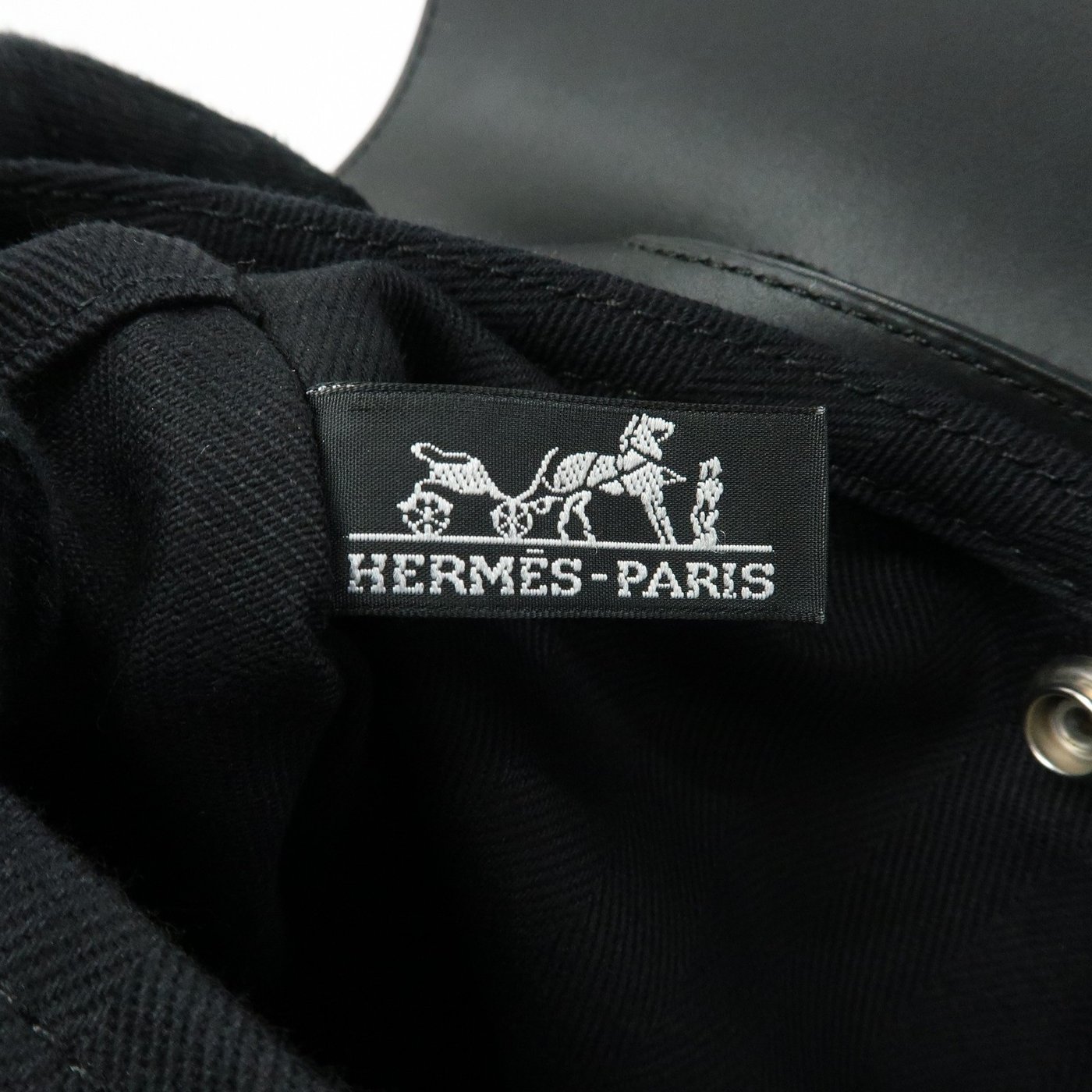 Hermes Valparaiso Toile and Leather PM