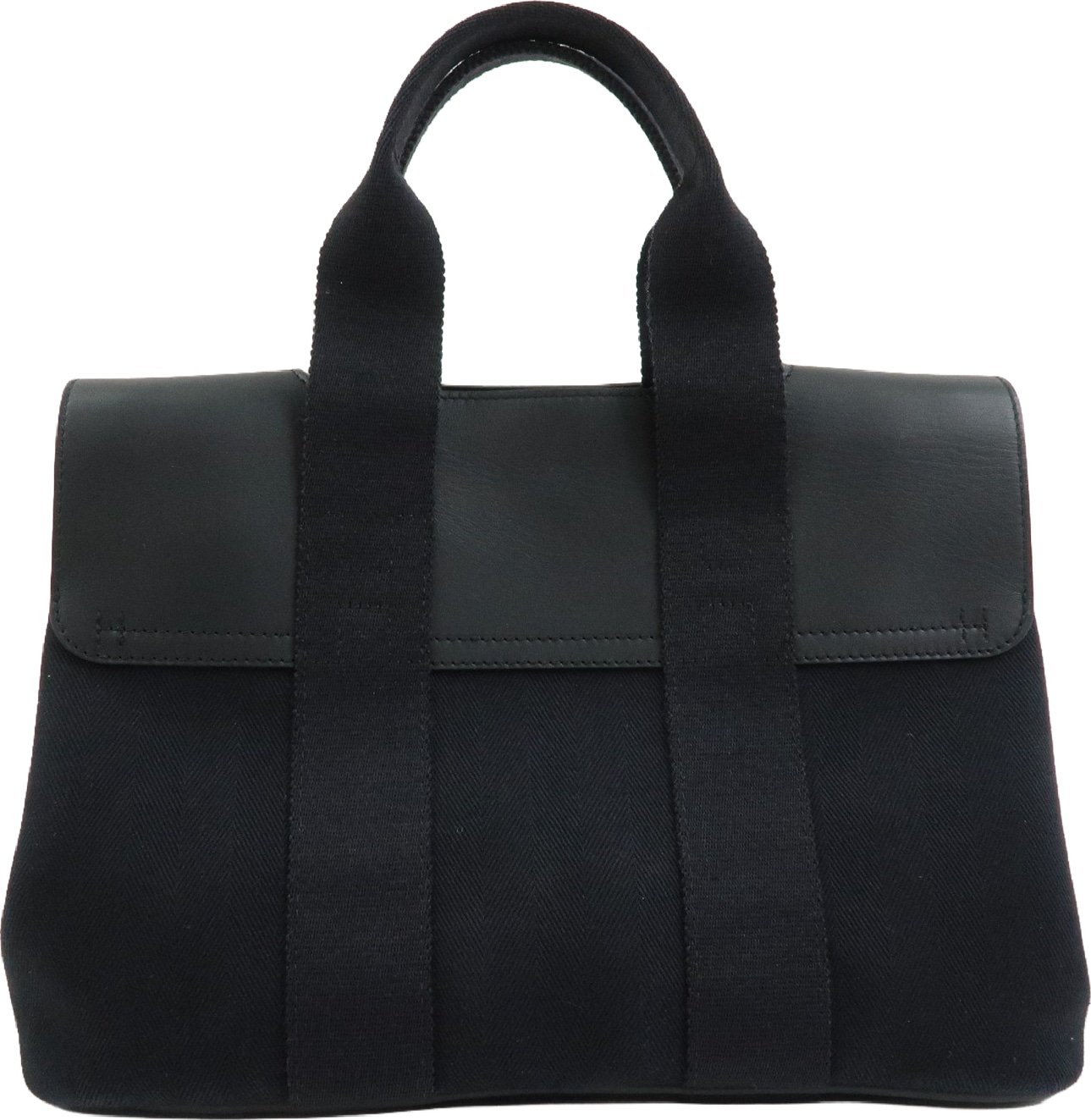 Hermes Valparaiso Toile and Leather PM