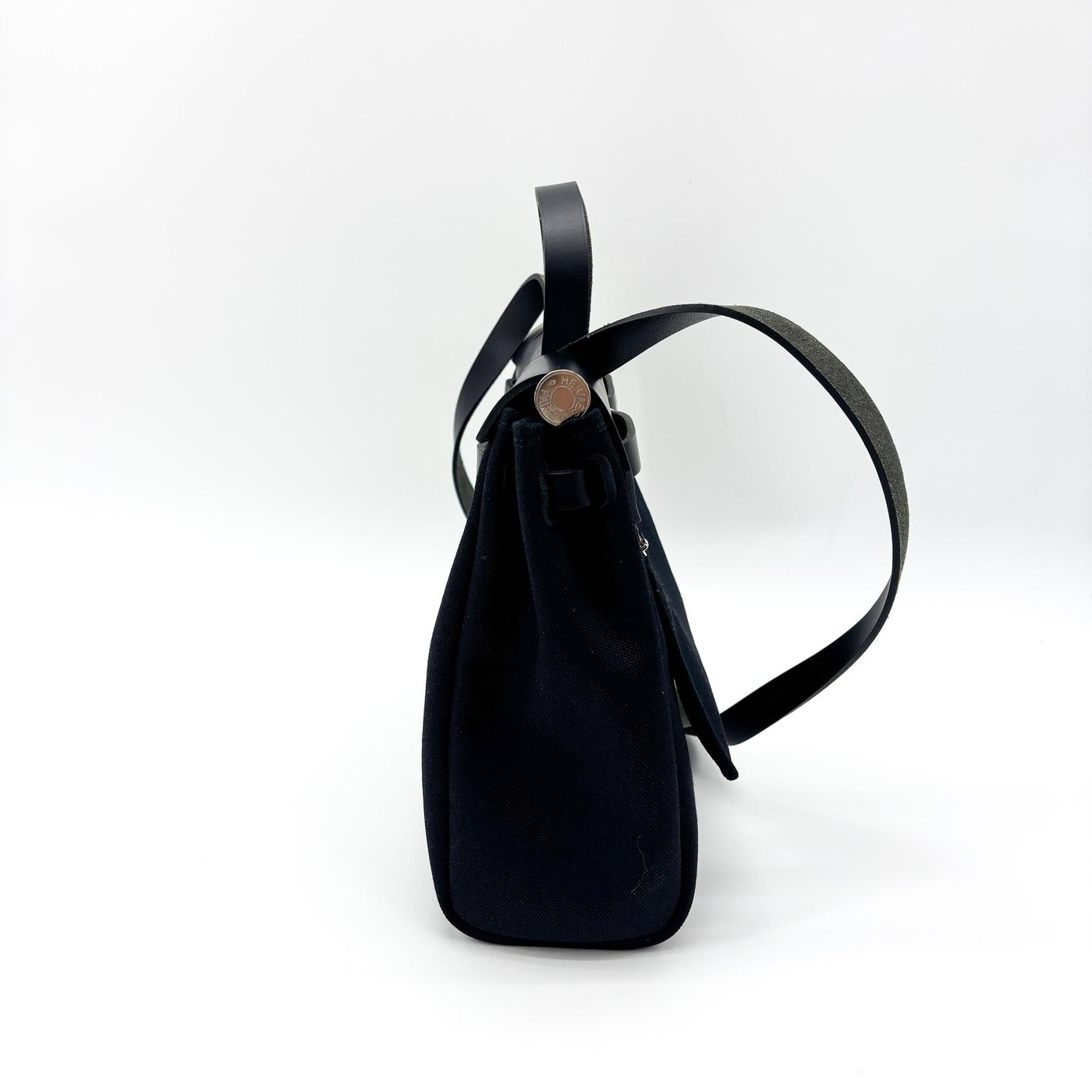 Hermes Herbag Zip Leather and Toile 31