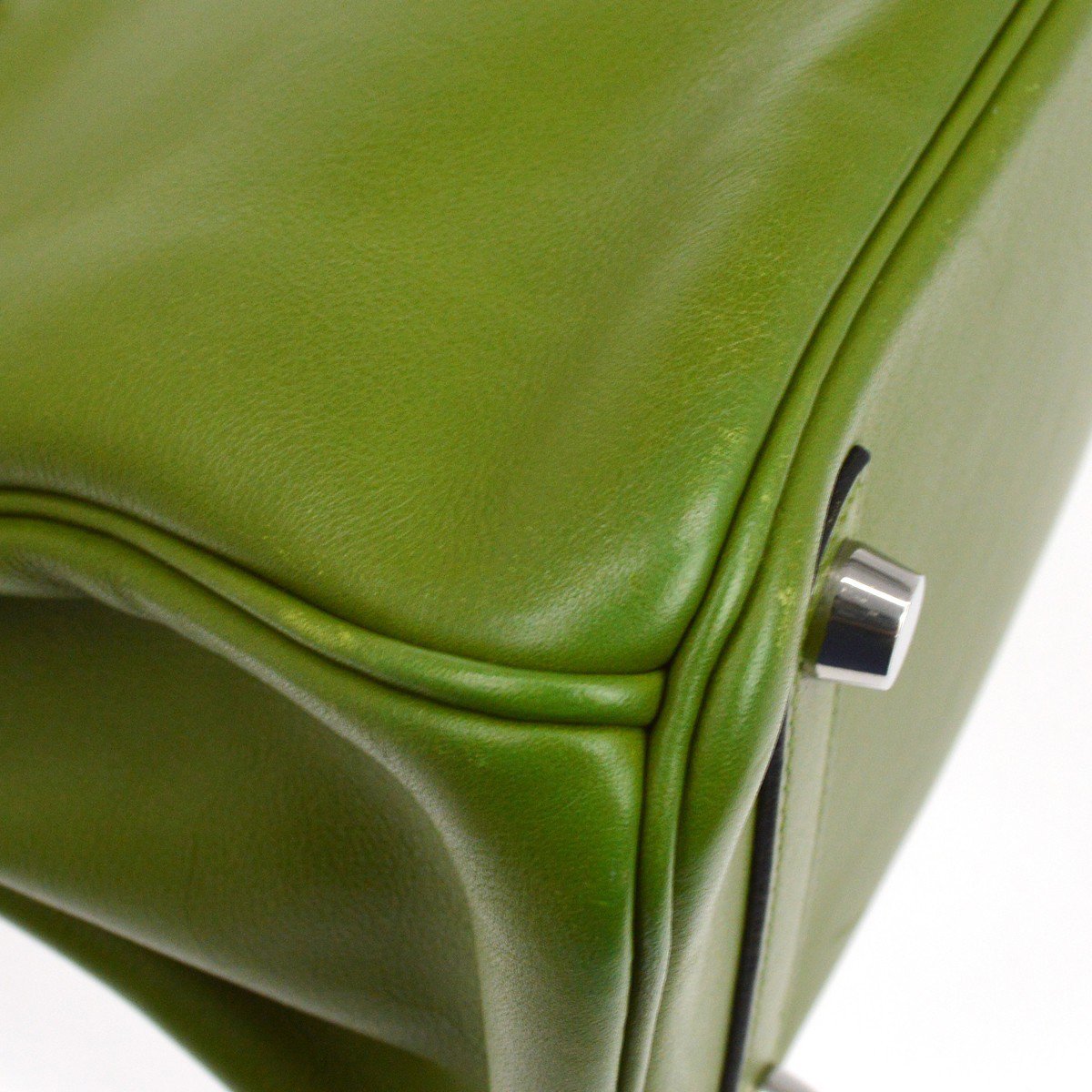 Hermes Birkin Green Swift with Palladium Hardware 25