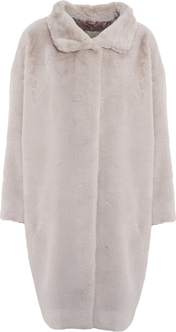 Faux fur coat