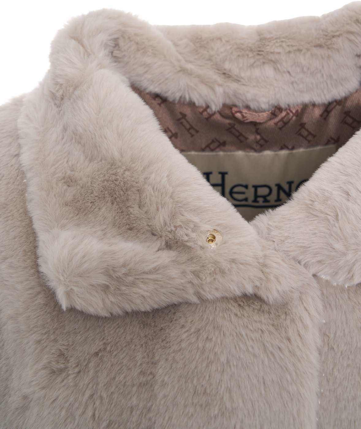 Faux fur coat