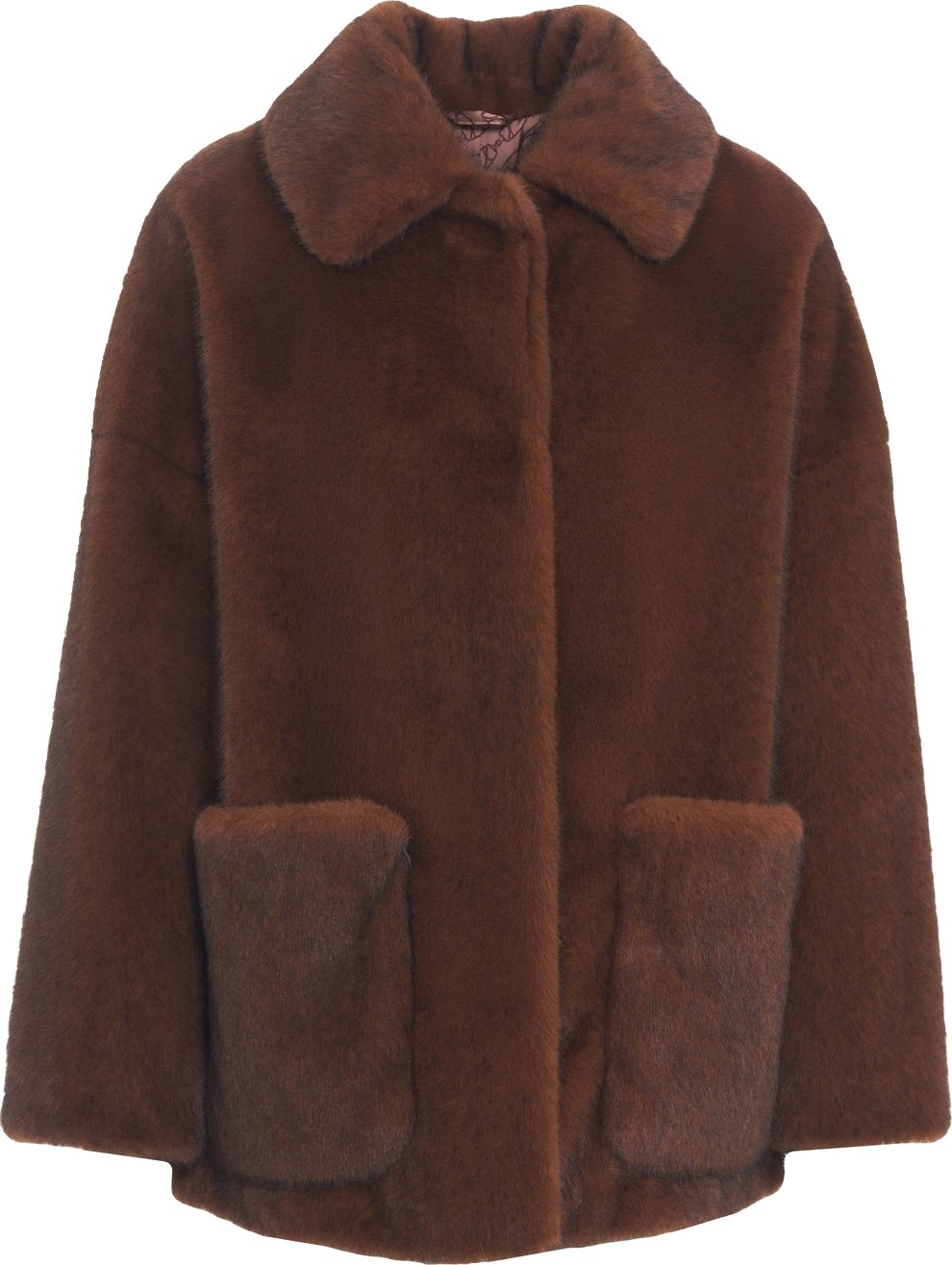 Faux fur coat