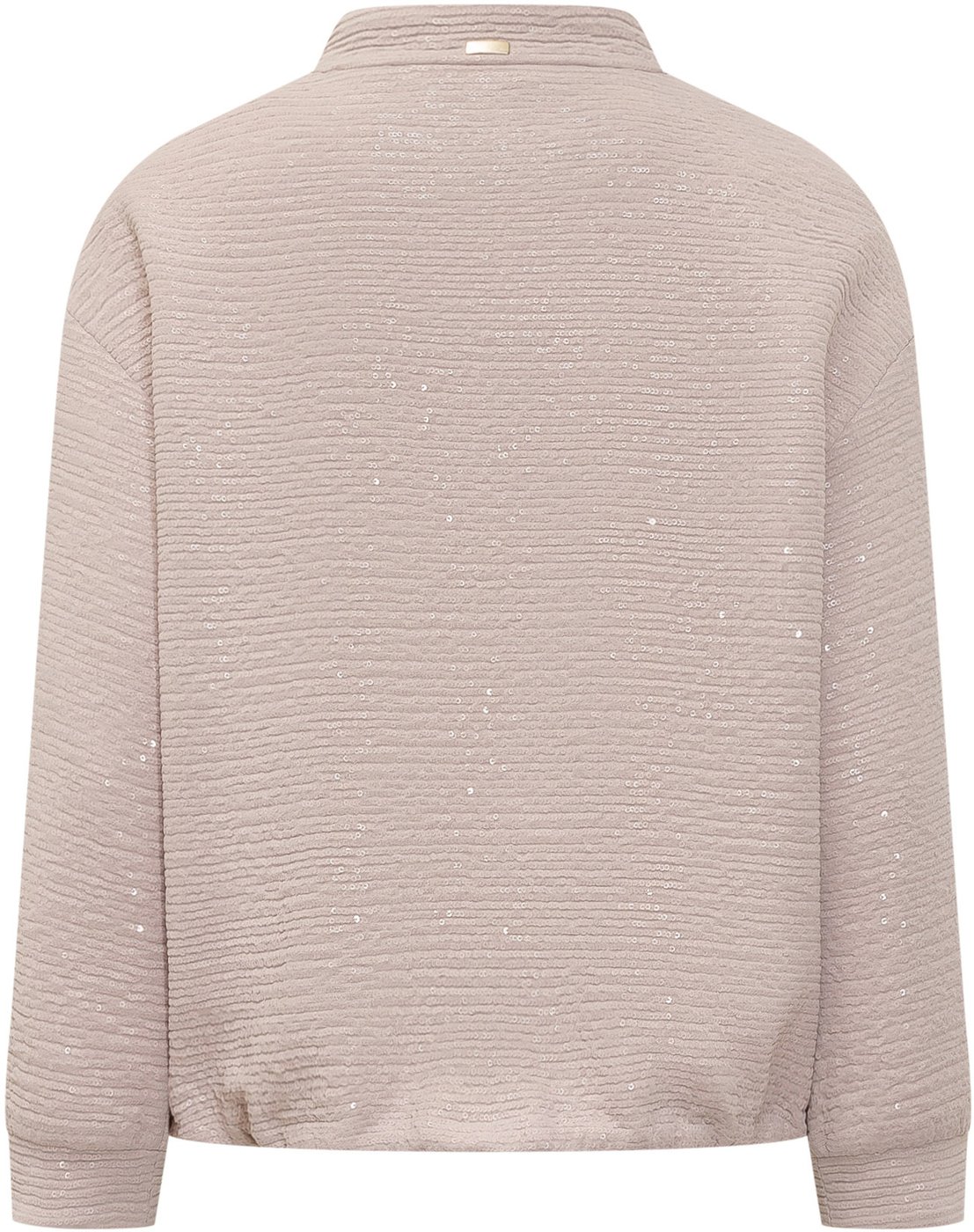 Giacca Cappa con Zip e Paillettes