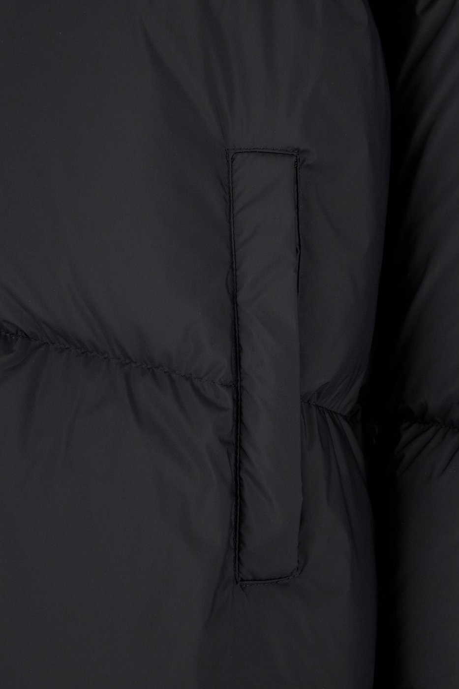 Herno Black nylon down jacket