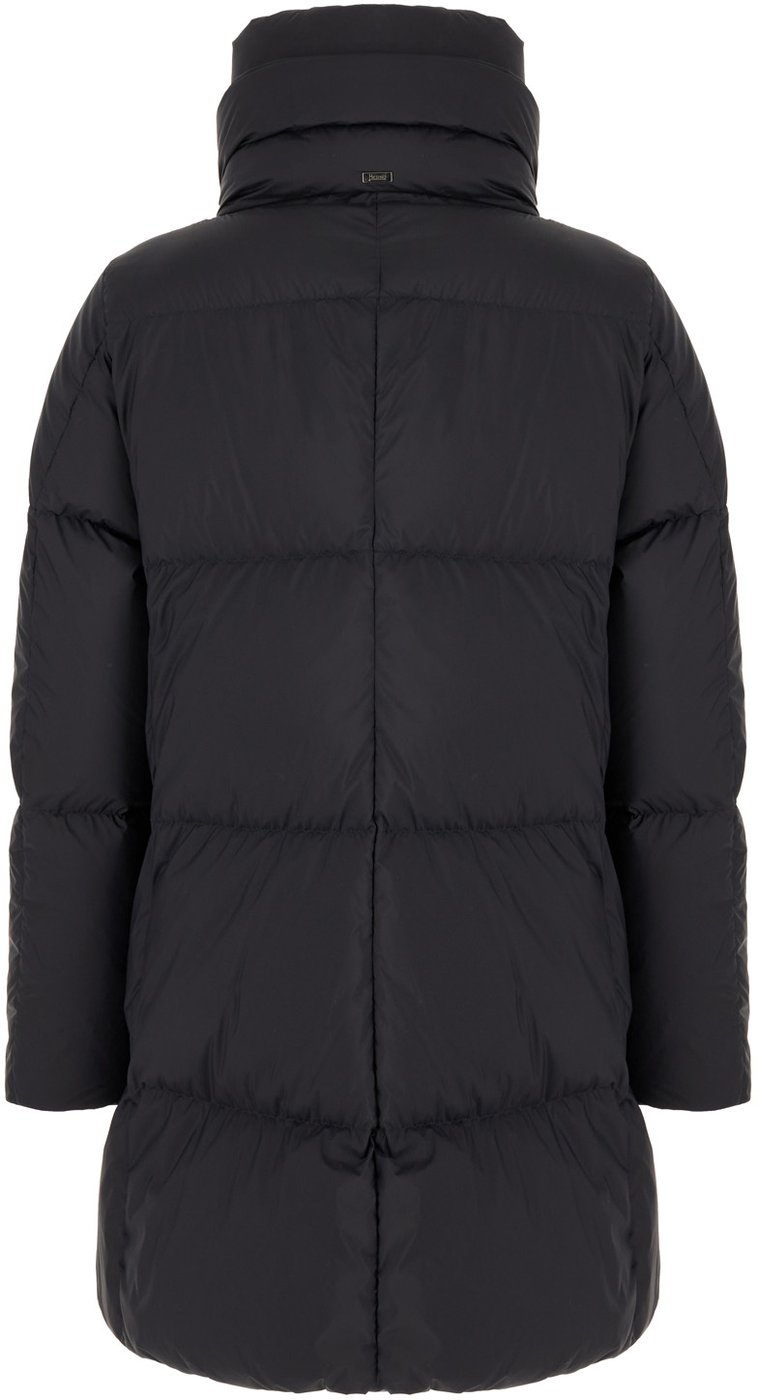 Herno Black nylon down jacket